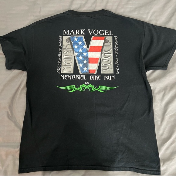 Vintage Fire Department Gildan Short-Sleeve T-Shirt Black Size Large - Picture 5 of 7